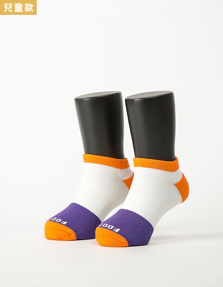 三色混搭兒童船短襪(童)